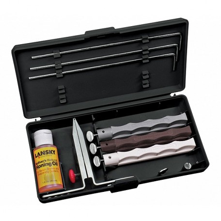 Набір для заточування ножів Lansky Natural Arkansas System, LKNAT Набір для заточування ножів Lansky Natural Arkansas System, LKNAT
